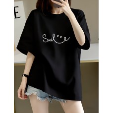 レディース クルーネック プルオーバー TシャツAHDG_P0
