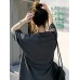 プリント入り100％コットン半袖TシャツAHDG_P8
